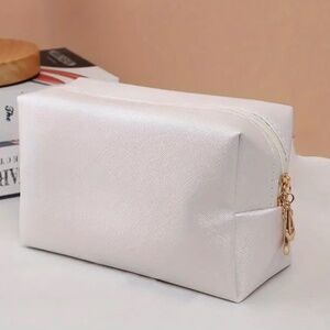 PRICE FOR 2 Makeup Bag, Pu Leather Cosmetic Pouch